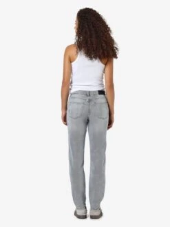 Noisy May NMMONI HIGH WAISTED STRAIGHT FIT JEANS -Noisy May Shop 27027468 LightGreyDenim 005