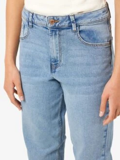 Noisy May NMGUTHIE HIGH WAISTED STRAIGHT FIT JEANS -Noisy May Shop 27027479 LightBlueDenim 006