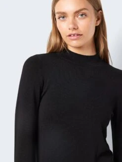 Noisy May LONG KNITTED DRESS -Noisy May Shop 27027553 Black 006