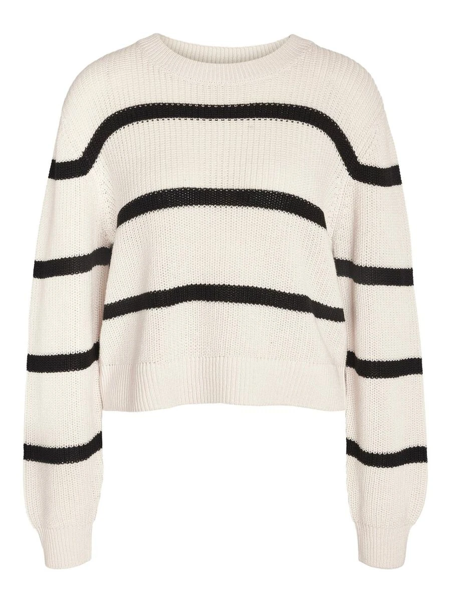 Noisy May STRIPED KNITTED PULLOVER 4 Noisy May STRIPED KNITTED PULLOVER - Image 2