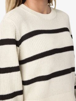 Noisy May STRIPED KNITTED PULLOVER 13 Noisy May STRIPED KNITTED PULLOVER -Noisy May Shop 27027632 Eggnog 1068963 006