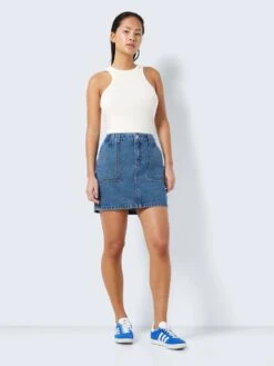 Noisy May SHORT CARGO DENIM SKIRT