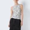 Noisy May SLEVELESS STRIPED TOP -Noisy May Shop 27027919 SnowWhite 1064158 007