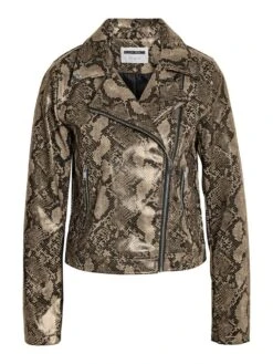 Noisy May SNAKE PRINTED FAUX LEATHER JACKET 13 Noisy May SNAKE PRINTED FAUX LEATHER JACKET -Noisy May Shop 27027920 Nomad 1064160 001