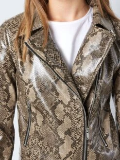 Noisy May SNAKE PRINTED FAUX LEATHER JACKET 12 Noisy May SNAKE PRINTED FAUX LEATHER JACKET -Noisy May Shop 27027920 Nomad 1064160 006