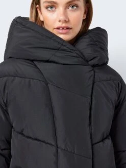 Noisy May NMTALLY LONG PUFFER JACKET -Noisy May Shop 27028070 Black 006