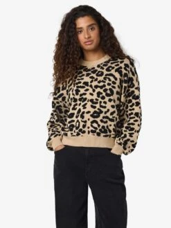 Noisy May KNITTED PATTERN PULLOVER