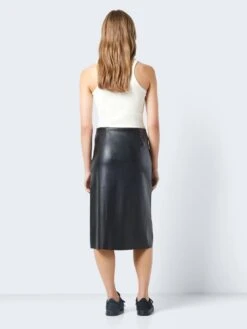 Noisy May FAUX LEATHER MIDI SKIRT -Noisy May Shop 27028386 Black 005