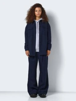 Noisy May OVERSIZED SHIRT JACKET -Noisy May Shop 27028785 NavyBlazer 004
