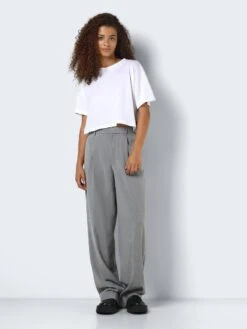Noisy May CLASSIC TROUSERS 11 Noisy May CLASSIC TROUSERS -Noisy May Shop 27028804 LightGreyMelange 004