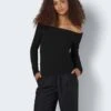 Noisy May LONG SLEEVED OFF-SHOULDER TOP -Noisy May Shop 27028845 Black 007