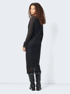 Noisy May LONG SLEEVED MESH DRESS -Noisy May Shop 27028893 Black 005