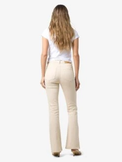 Noisy May NMSALLIE FLARED JEANS -Noisy May Shop 27029277 Oatmeal 005