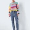 Noisy May NMMONI CROPPED CARGO JEANS -Noisy May Shop 27029295 MediumBlueDenim 007