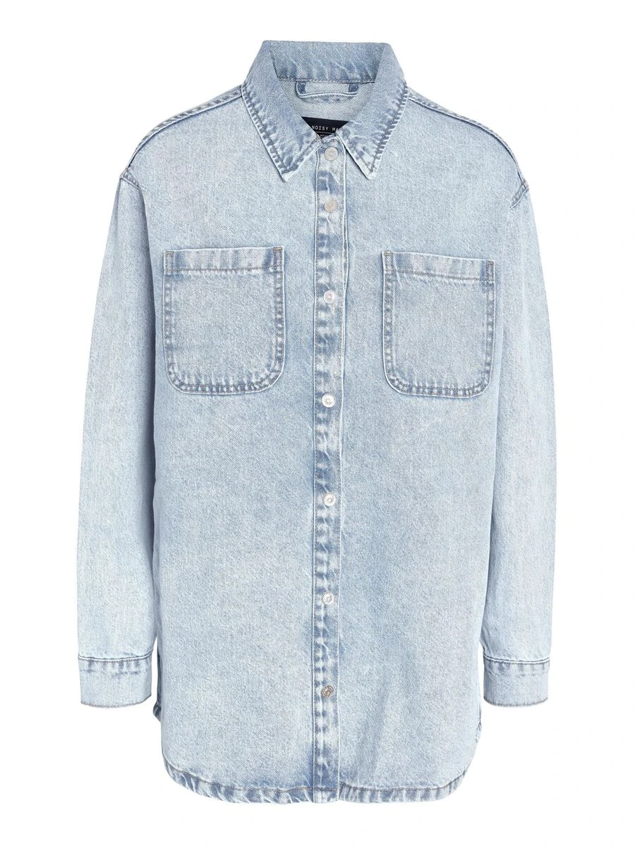 Noisy May DENIM SHIRT JACKET 4 Noisy May DENIM SHIRT JACKET - Image 2