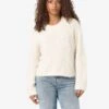 Noisy May FLUFFY KNITTED PULLOVER -Noisy May Shop 27029424 Eggnog 003
