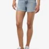Noisy May HIGH-WAISTED DENIM SHORTS -Noisy May Shop 27029490 LightBlueDenim 003