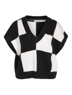 Noisy May SHORT SLEEVED KNITTED PULLOVER -Noisy May Shop 27029684 Black 1094113 001