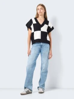 Noisy May SHORT SLEEVED KNITTED PULLOVER -Noisy May Shop 27029684 Black 1094113 004