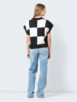 Noisy May SHORT SLEEVED KNITTED PULLOVER -Noisy May Shop 27029684 Black 1094113 005