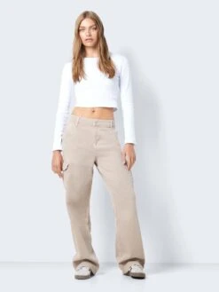 Noisy May NMALEXA NORMAL WAIST CARGO JEANS 12 Noisy May NMALEXA NORMAL WAIST CARGO JEANS -Noisy May Shop 27029708 Safari 004