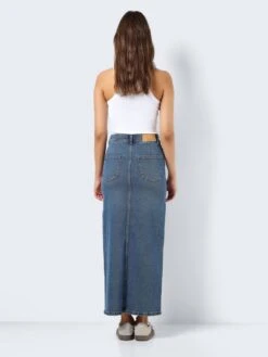 Noisy May LONG DENIM SKIRT -Noisy May Shop 27030286 MediumBlueDenim 005