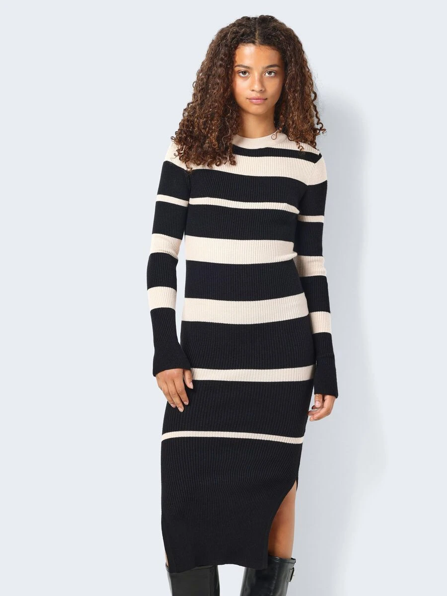 Noisy May STRIPED KNITTED DRESS 4 Noisy May STRIPED KNITTED DRESS - Image 2