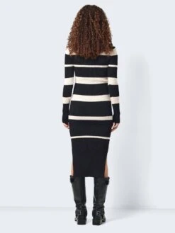 Noisy May STRIPED KNITTED DRESS 12 Noisy May STRIPED KNITTED DRESS -Noisy May Shop 27030340 Black 1104767 005
