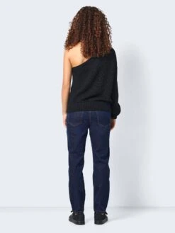 Noisy May ONE SHOULDER KNITTED PULLOVER -Noisy May Shop 27030363 Black 005