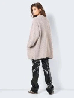 Noisy May LONG KNITTED CARDIGAN -Noisy May Shop 27030436 TaupeGray 1109756 005