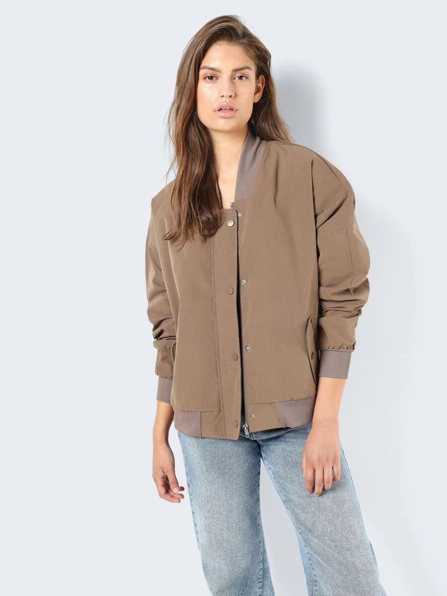 Noisy May LONG BOMBER JACKET 3 Noisy May LONG BOMBER JACKET