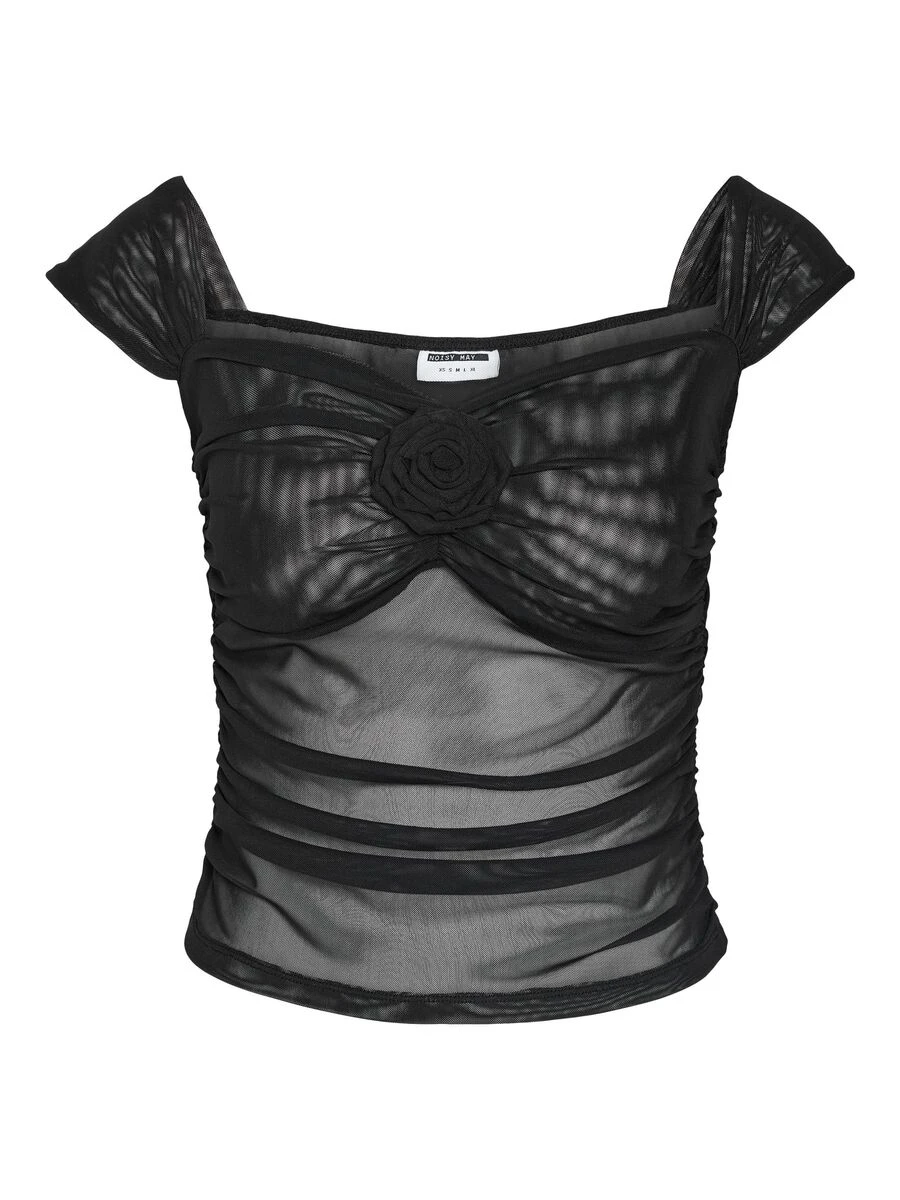 Noisy May SHORT SLEEVED MESH TOP 8 Noisy May SHORT SLEEVED MESH TOP - Image 6