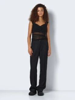 Noisy May SHORT SLEEVED MESH TOP 10 Noisy May SHORT SLEEVED MESH TOP -Noisy May Shop 27030490 Black 004