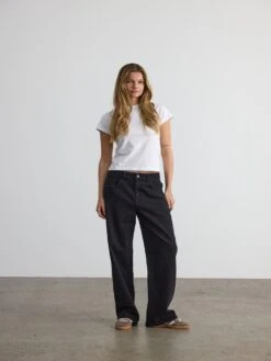 Noisy May NMJOSIE LOOSE-FIT JEANS -Noisy May Shop 27030571 BlackDenim 009