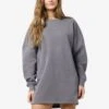 Noisy May SHORT SWEAT DRESS -Noisy May Shop 27030633 CharcoalGray 003