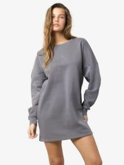 Noisy May SHORT SWEAT DRESS -Noisy May Shop 27030633 CharcoalGray 007