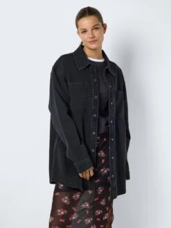 Noisy May DENIM SHACKET 13 Noisy May DENIM SHACKET -Noisy May Shop 27031016 BlackDenim 007