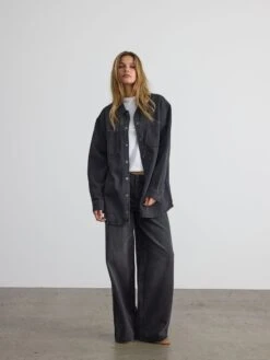 Noisy May DENIM SHACKET 15 Noisy May DENIM SHACKET -Noisy May Shop 27031016 BlackDenim 009