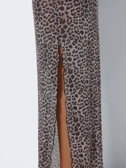 Noisy May PRINTED MAXI SKIRT -Noisy May Shop 27031151 Oatmeal 1127478 006