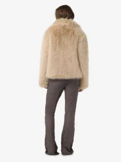 Noisy May FAUX FUR COAT -Noisy May Shop 27031886 Oatmeal 005