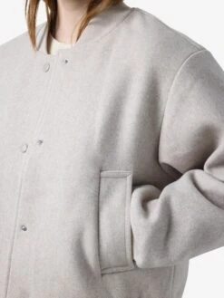 Noisy May NMEDDI BOMBER JACKET -Noisy May Shop 27032203 SilverLining 1164854 006