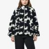 Noisy May PATTERNED FLEECE JACKET -Noisy May Shop 27032212 Black 1215771 003