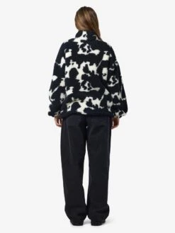 Noisy May PATTERNED FLEECE JACKET -Noisy May Shop 27032212 Black 1215771 005
