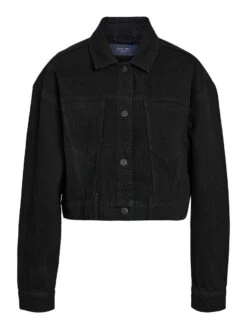 Noisy May CROPPED DENIM JACKET -Noisy May Shop 27032323 BlackDenim 001