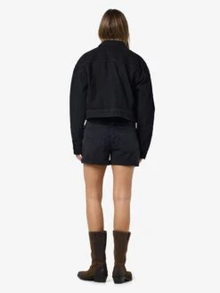 Noisy May CROPPED DENIM JACKET -Noisy May Shop 27032323 BlackDenim 005