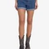 Noisy May DENIM SHORTS -Noisy May Shop 27032489 MediumBlueDenim 003