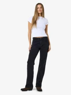 Noisy May NMMONICA STRAIGHT FIT JEANS -Noisy May Shop 27032651 BlackDenim 004