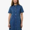 Noisy May NMNISA DENIM DRESS -Noisy May Shop 27032702 MediumBlueDenim 003