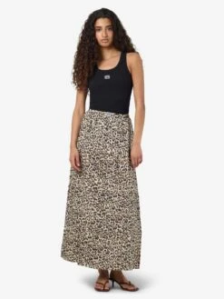Noisy May TIERED MAXI SKIRT -Noisy May Shop 27033241 SilverMink 1241203 004