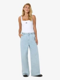 Noisy May NMSEWA WIDE LEG JEANS 13 Noisy May NMSEWA WIDE LEG JEANS -Noisy May Shop 27033285 LightBlueDenim 004